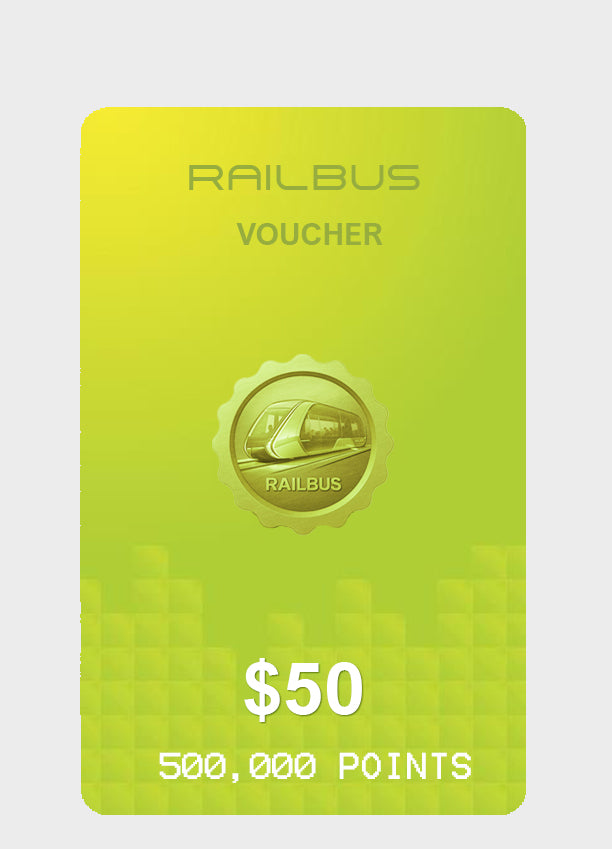 RAILBUS $50 Voucher