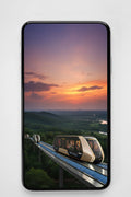 RAILBUS – Sunset Horizon – Phone Wallpaper
