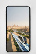 RAILBUS – Cairo – Desert Vista Phone Wallpaper