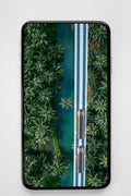 RAILBUS – Tropical Flow – Phone Wallpaper