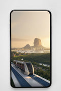 RAILBUS – Golden River – Phone Wallpaper